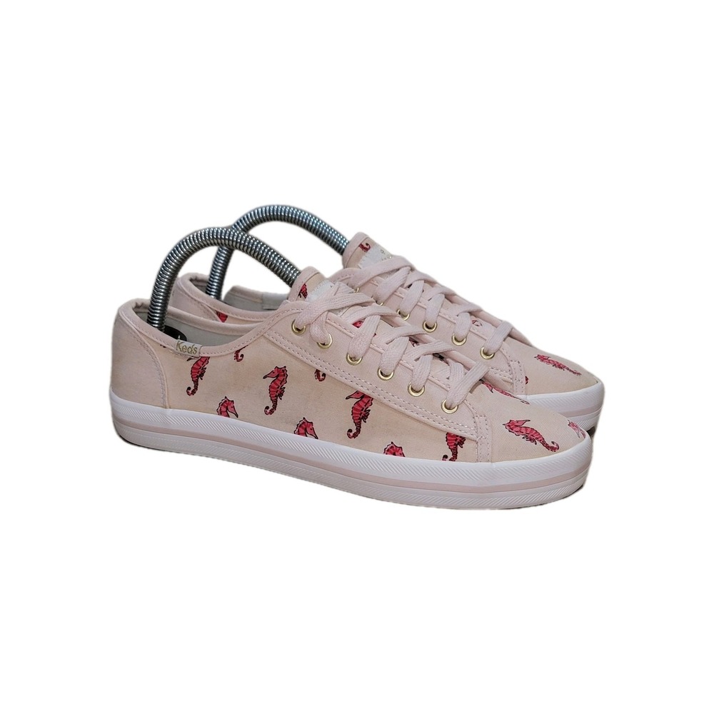 Keds x Kate Spade New York Champion Seahorse Canvas Sneakers Women's 7.5 Low Top